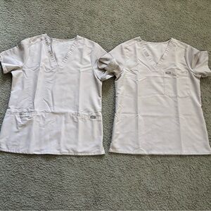 Medium FIGS Slate scrub tops